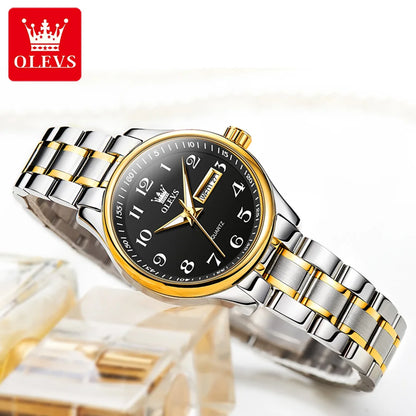 OLEVS Brand Ladies' Watch Quartz Watch Calendar Week Waterproof 5567