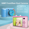 Children's Digital Camera Mini Small HD Dual-Camera - Blue_2