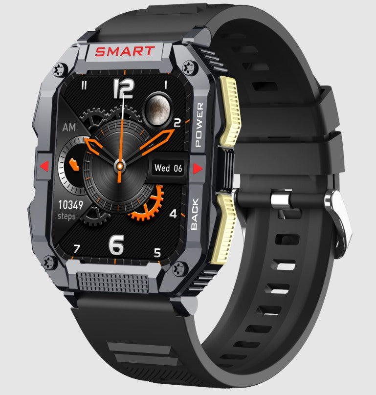 YK01 Smart Watch for Outdoor Sports - Black_0