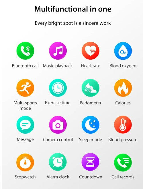 LEMFO New Smart Watch Men - Blue_2