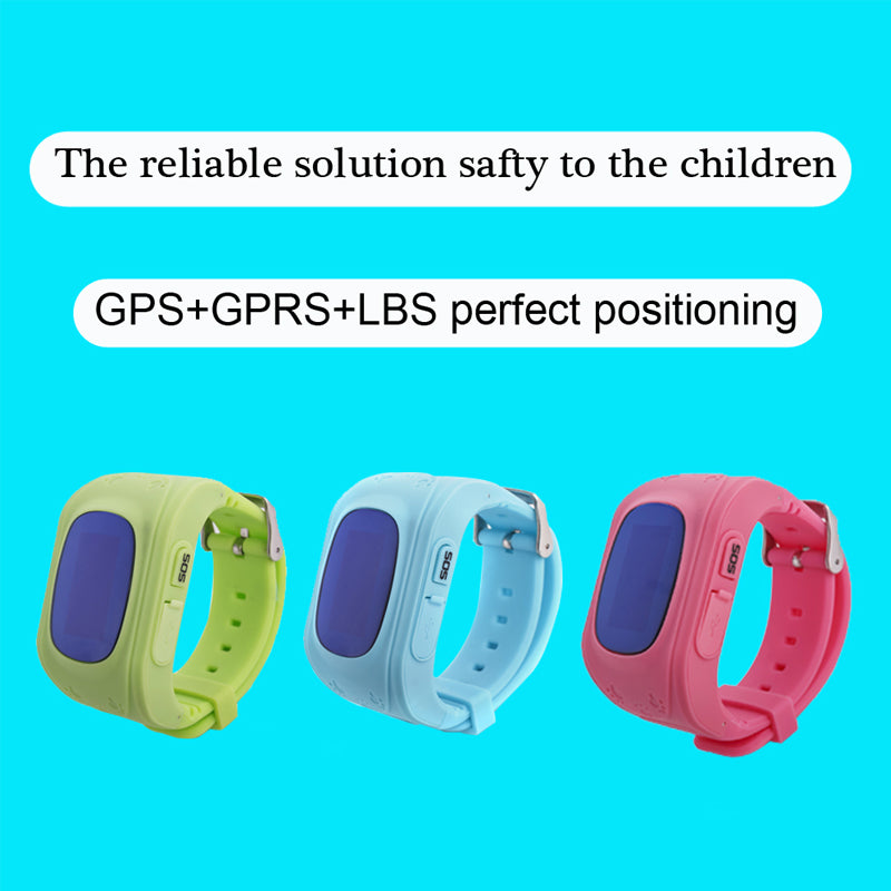 Kids GPS Tracker Watch - GREEN