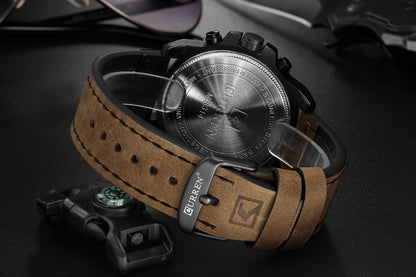 CURREN Mens Watches Top Luxury Brand Waterproof Sport Wrist Watch