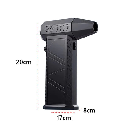 300000RPM Electric Air Duster Rechargeable Powerful Air Blower Multifunctional Portable Turbo Jet Fan Strong Power for Home Car